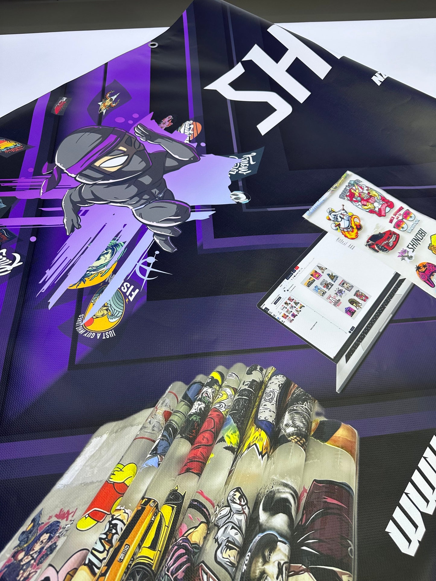 PVC BANNER Shinobi Transfers