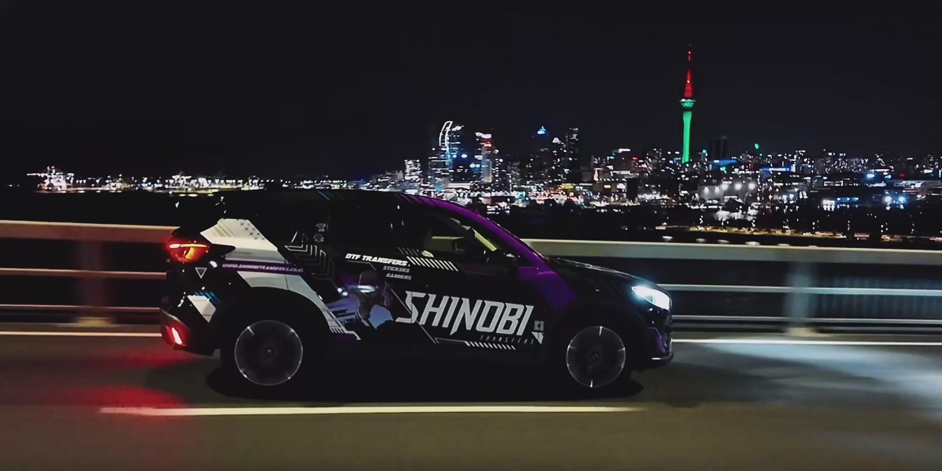 Load video: High-quality 9-colour DTF transfers being printed by Shinobi Transfers in New Zealand, showcasing vibrant colours and professional print results.